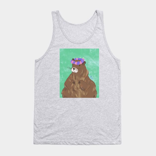 Marmot Tank Top by seaeyedraw